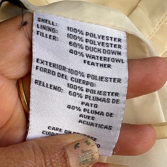 Nine West Off-White Quilted Jacket - Picture 9 of 9